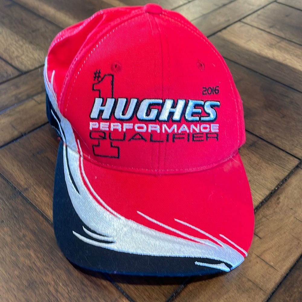 3/$15🔴 Hughes #1 performance qualifier hat unisex 2016 Drag racing